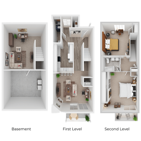 Floor plan for 2 beds, 1.5 baths, 1760 sqft